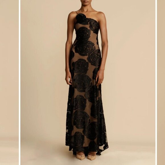 Women's Black Dress - Picture 2 of 3